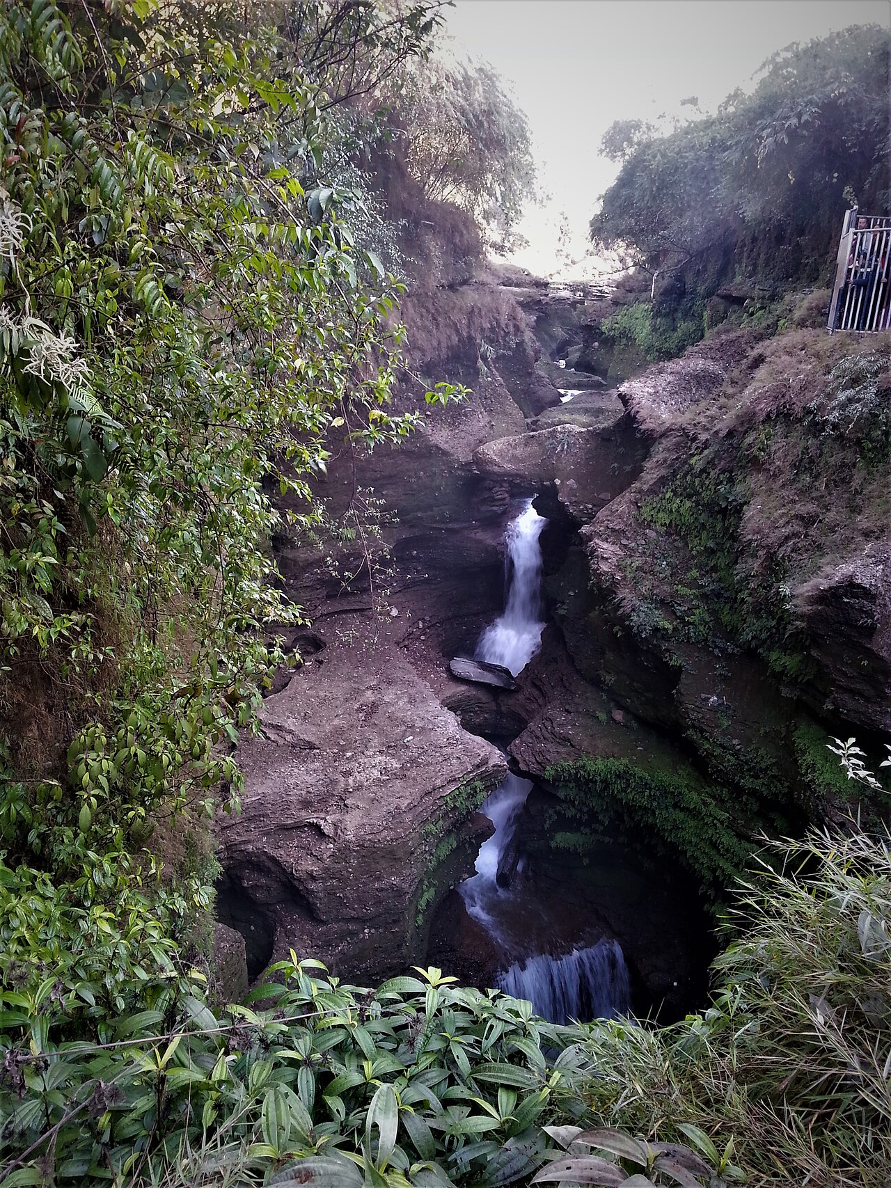 Davis Falls in Pokhara